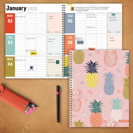 TF Publishing Large 2025 Pineapples Planner Michaels